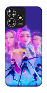 Чехол KPOP Demon Hunters для ZTE Blade A73 4G