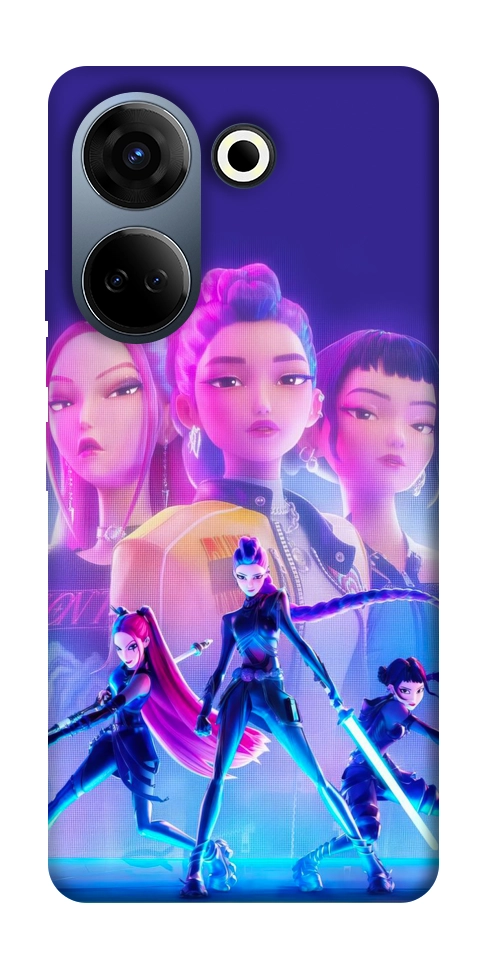 Чохол KPOP Demon Hunters для TECNO Camon 20 Pro (CK7n)