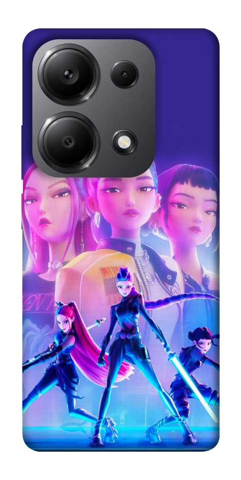 Чехол KPOP Demon Hunters для Xiaomi Redmi Note 13 Pro 5G
