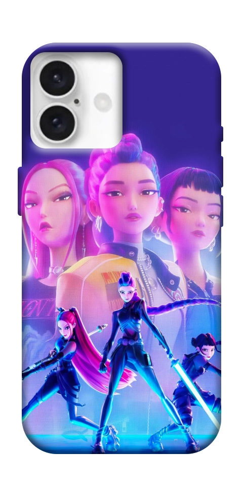 Чехол KPOP Demon Hunters для iPhone 16 Plus