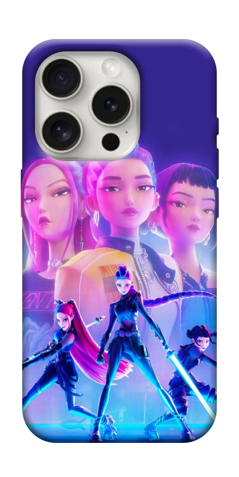 Чехол KPOP Demon Hunters для iPhone 16 Pro