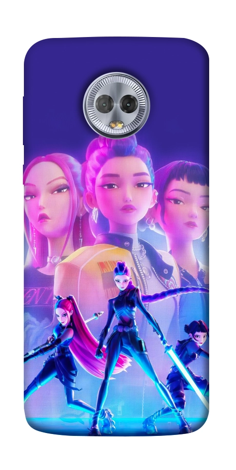 Чехол KPOP Demon Hunters для Motorola Moto G6 Plus