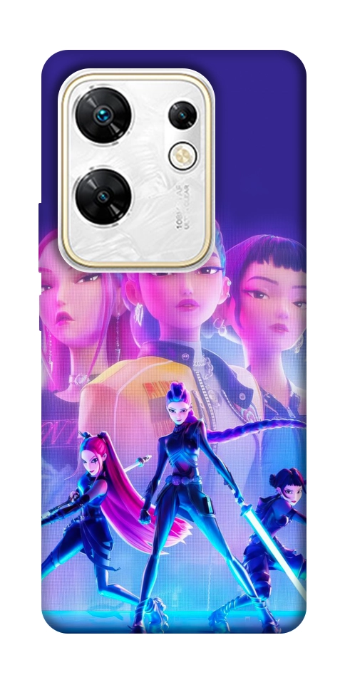 Чехол KPOP Demon Hunters для Infinix Zero 30 4G