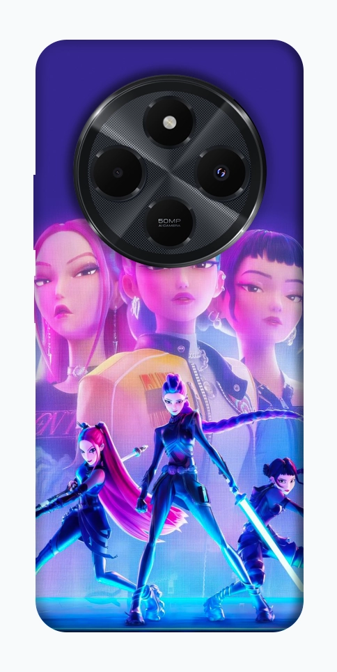Чохол KPOP Demon Hunters для Xiaomi Redmi 14C