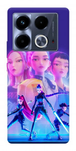 Чехол KPOP Demon Hunters для Infinix Note 40 4G