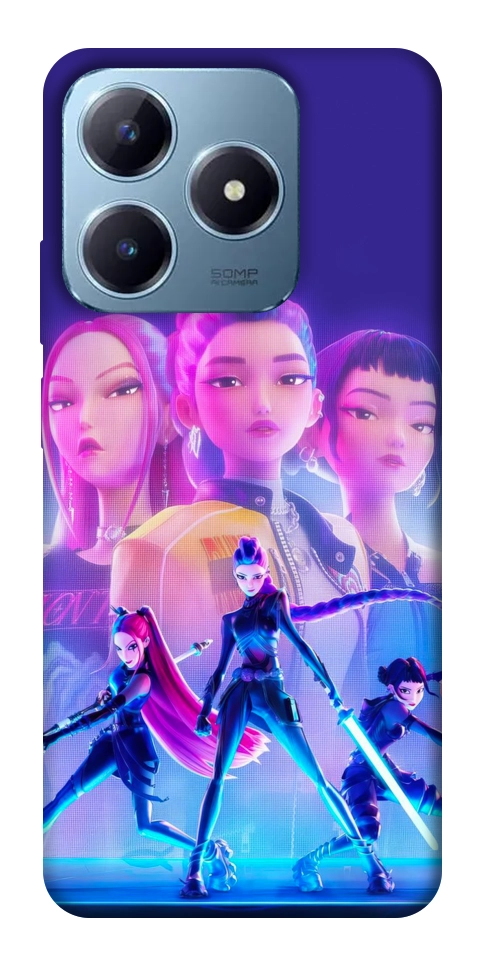 Чехол KPOP Demon Hunters для Realme C63 4G