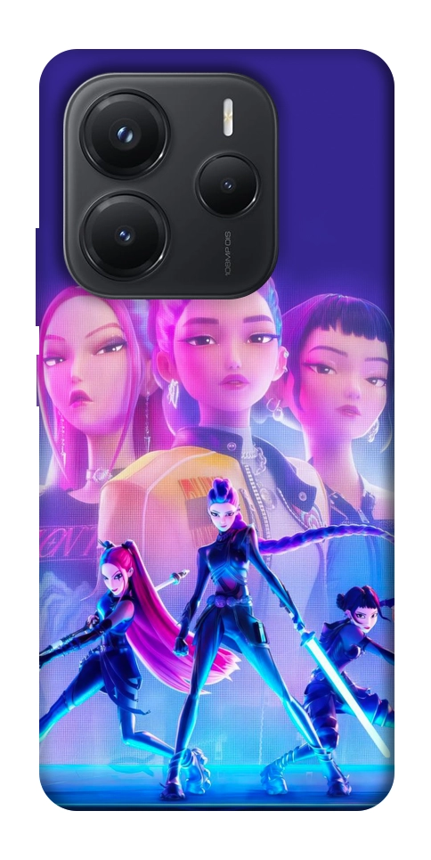 Чехол KPOP Demon Hunters для Xiaomi Redmi Note 14 5G