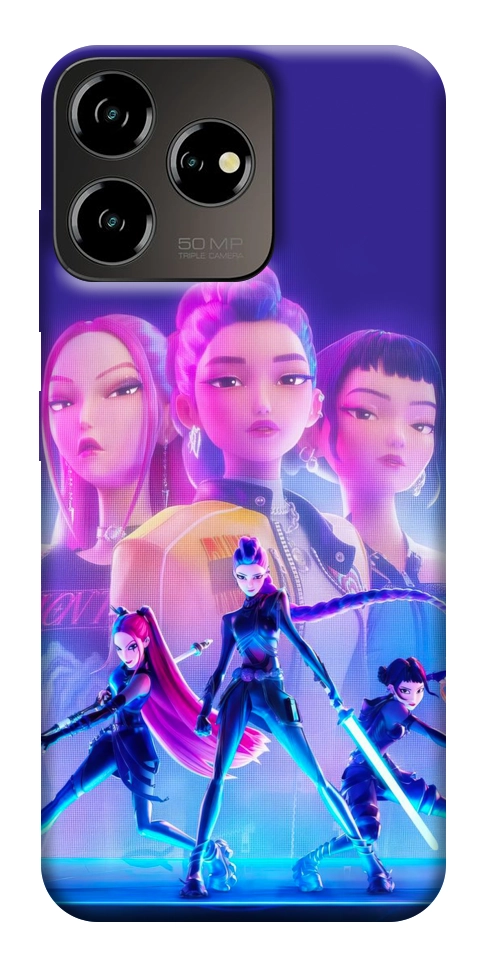 Чехол KPOP Demon Hunters для ZTE Blade V50 Design 4G