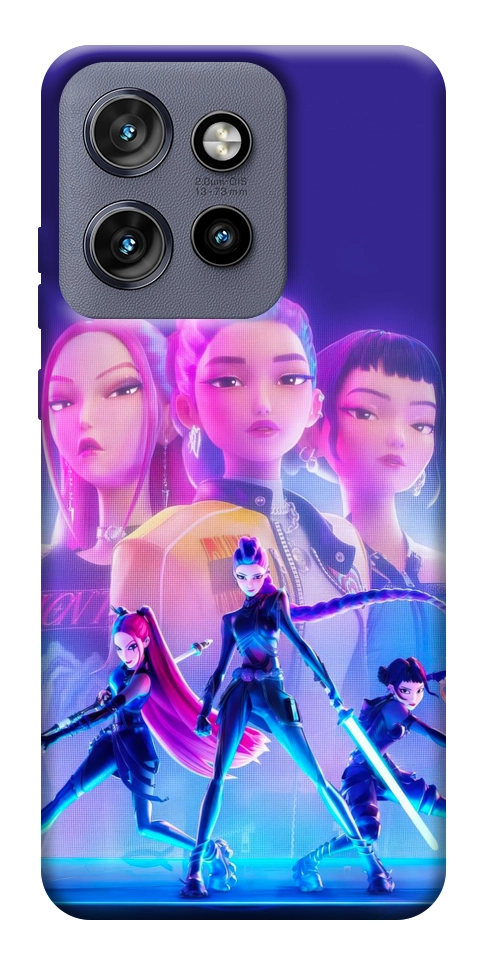 Чехол KPOP Demon Hunters для Motorola Edge 50 Neo