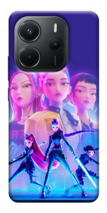 Чехол KPOP Demon Hunters для Xiaomi Redmi Note 14 4G (Europe version)