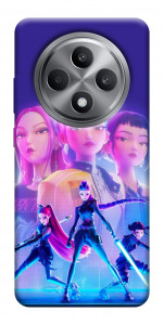 Чехол KPOP Demon Hunters для Oppo Reno 12 F 5G