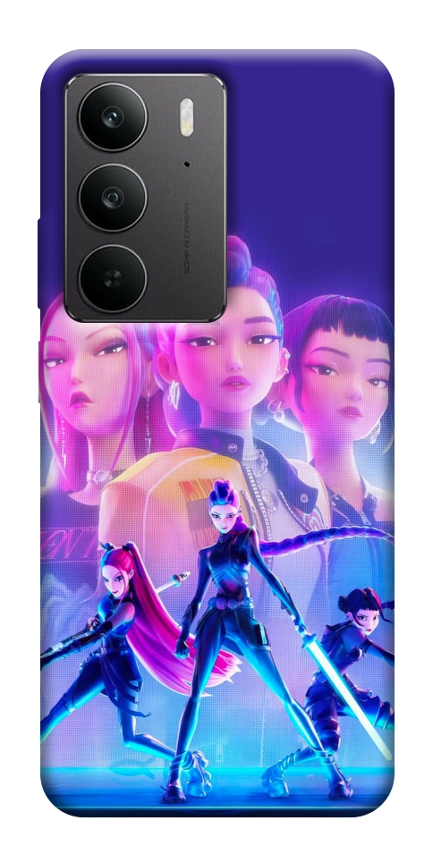 Чехол KPOP Demon Hunters для Realme C75