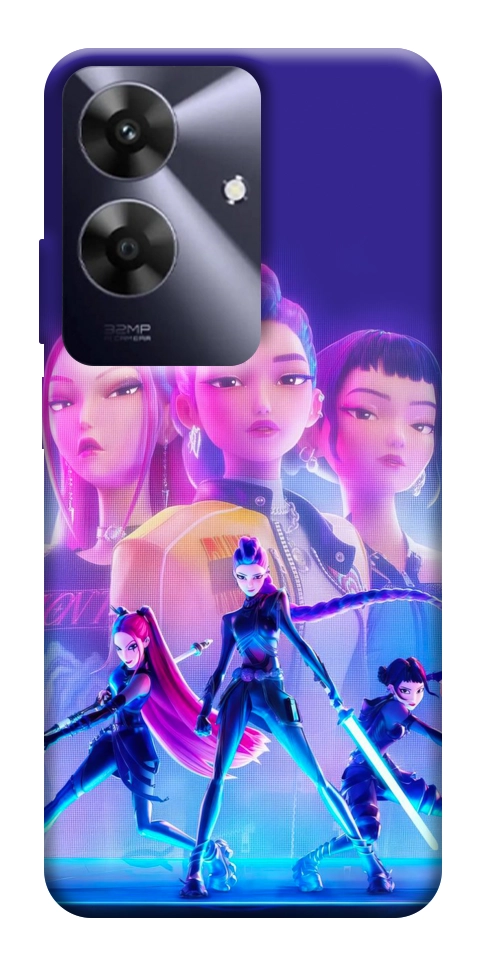 Чохол KPOP Demon Hunters для Realme Note 60