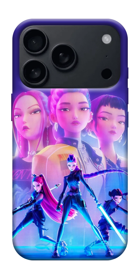Чехол KPOP Demon Hunters для iPhone 17 Pro Max