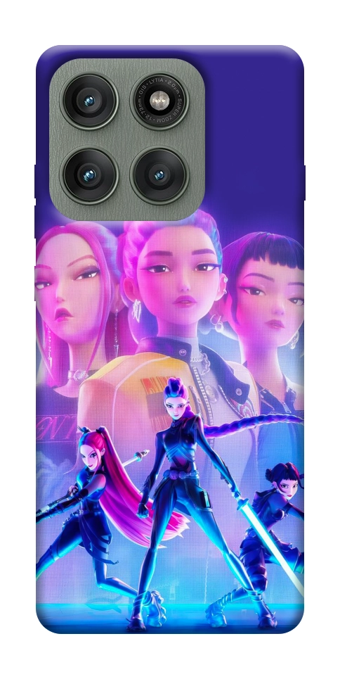 Чехол KPOP Demon Hunters для Motorola Edge 60 Pro
