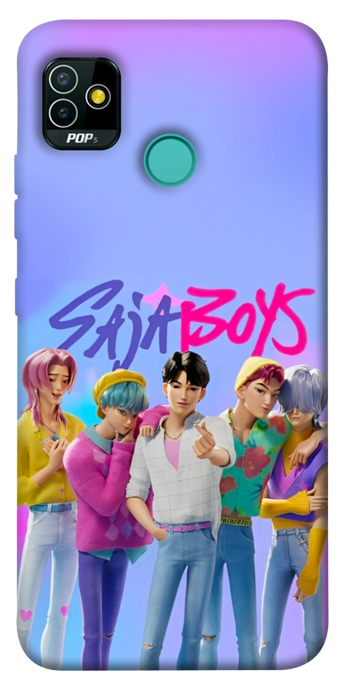 Чохол Saja boys для TECNO Pop 5