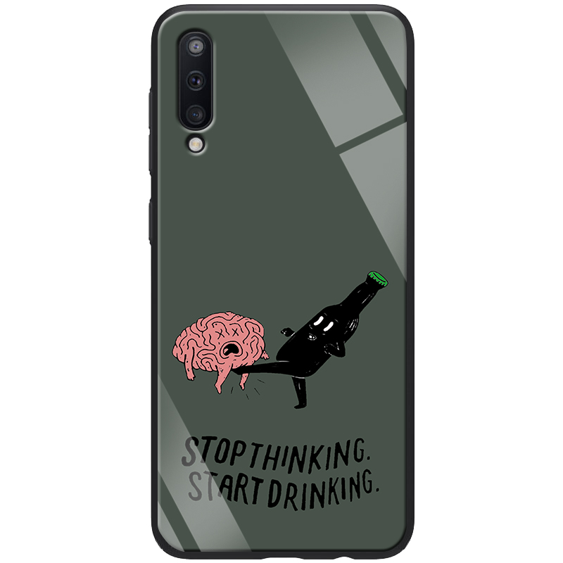 

TPU+Glass чохол ForFun на Samsung Galaxy A70 (A705F) (Stopthinking) 746498