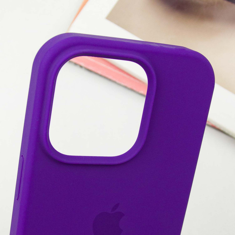 Купити Чохол Silicone Case Full Protective (AA) на Apple iPhone 16 Pro (6.3") (Фіолетовий / Ultra Violet) на vchehle.ua