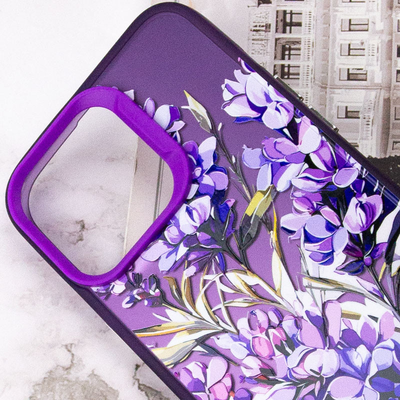 TPU+PC чехол TakiTaki Magic glow для Samsung Galaxy S22 (Lavender / Purple) в магазине vchehle.ua