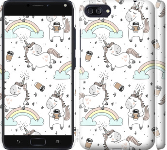 

Чехол Единорог и кофе для Asus ZenFone 4 Max ZC554KL 841156