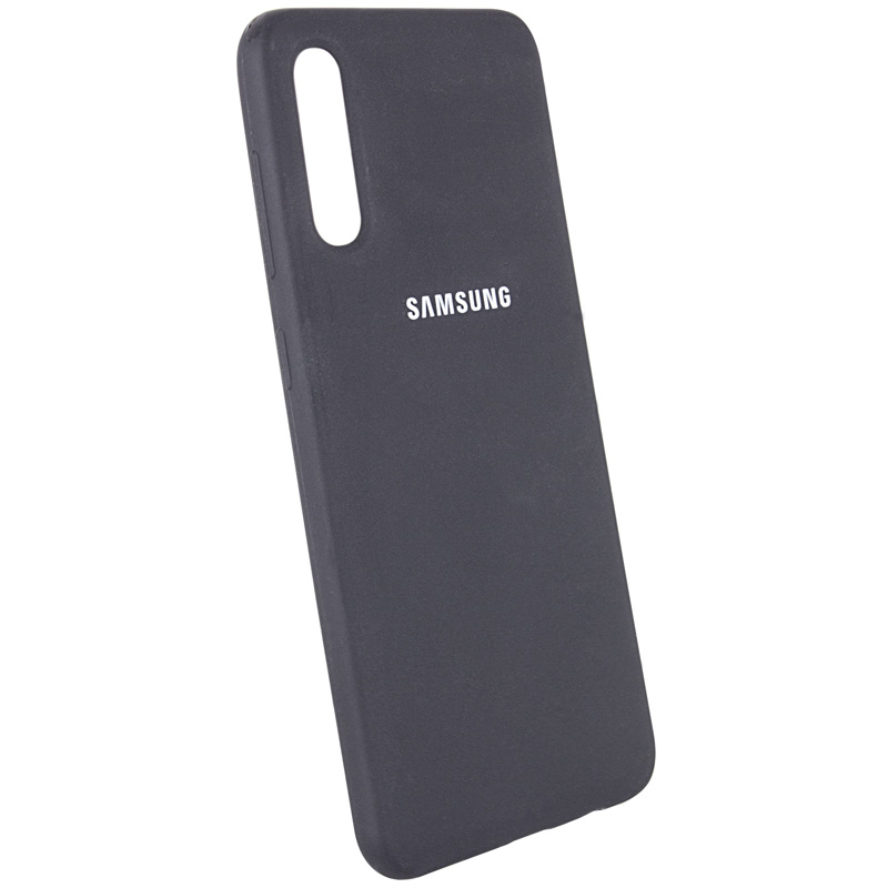 Фото Чехол Silicone Cover (AA) для Samsung Galaxy A50 (A505F) / A50s / A30s (Черный / Black) в магазине vchehle.ua