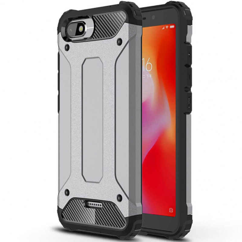 Бронированный противоударный TPU+PC чехол Immortal для Xiaomi Redmi 6A
