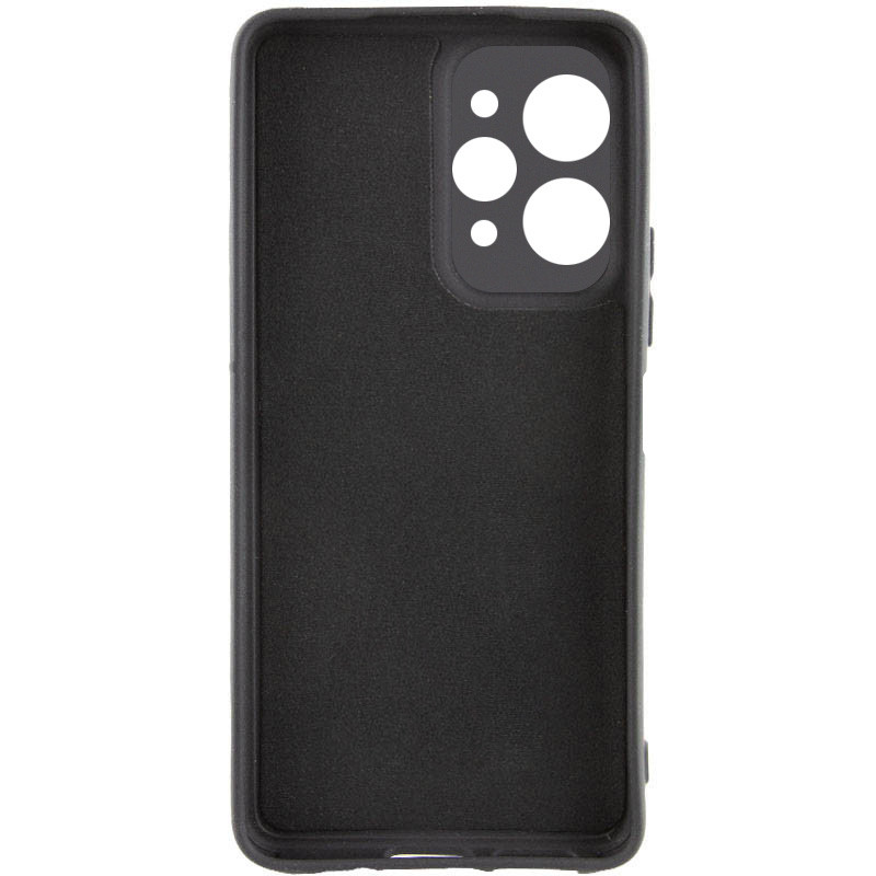 Фото Чохол TPU GETMAN Liquid Silk Full Camera на Xiaomi Redmi 12 (Чорний / Black) на vchehle.ua