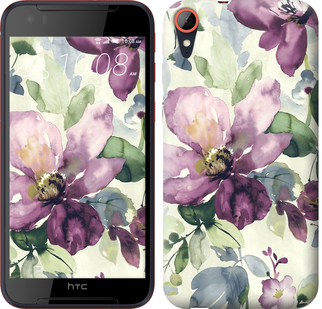

Чохол Квіти аквареллю на HTC Desire 830 631952