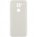 Чехол Silicone Cover Lakshmi Full Camera (AAA) для Xiaomi Redmi Note 9 / Redmi 10X (Белый / White)