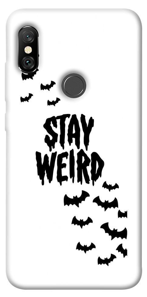 Чехол Stay Weird для Xiaomi Redmi Note 6 Pro