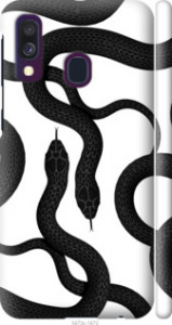 Чехол Змеи для Samsung Galaxy A40 2019 A405F