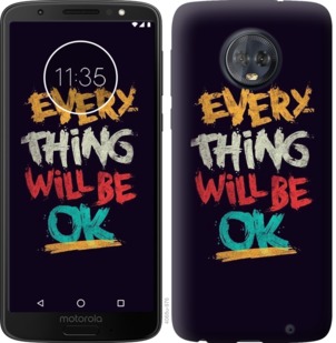 Чехол Все будет хорошо для Motorola Moto G6 Plus