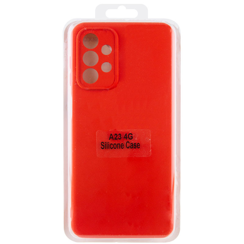 Купить Чехол Silicone Cover Lakshmi Full Camera (A) для Samsung Galaxy A23 4G (Красный / Red) на vchehle.ua