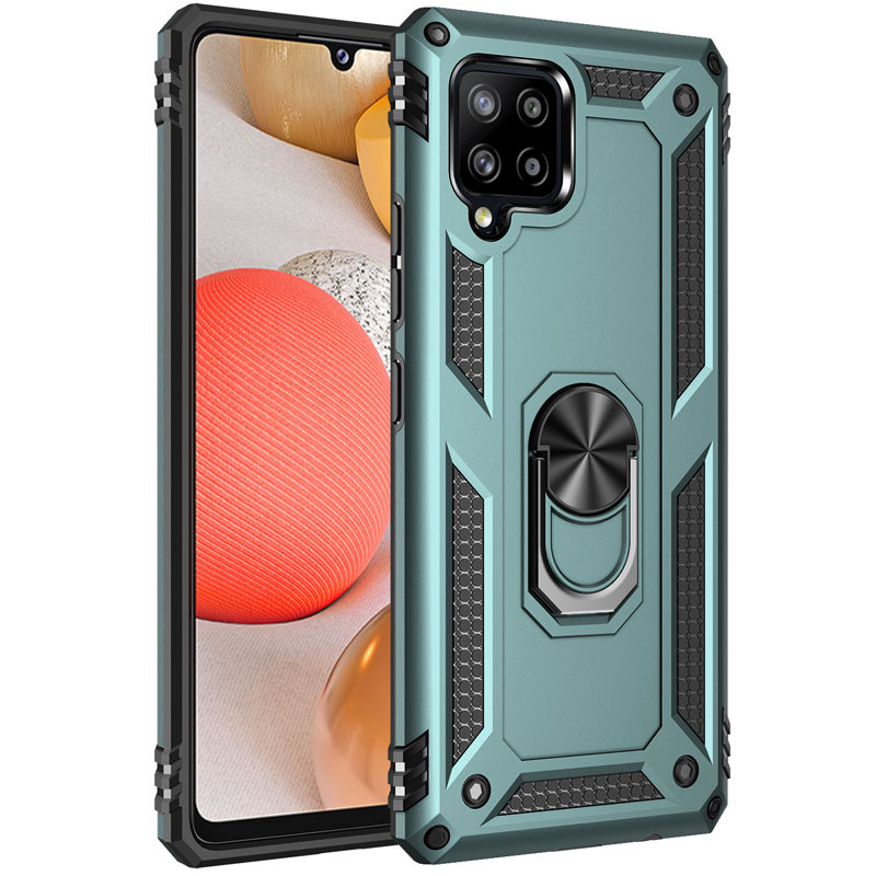 

Ударопрочный чехол Serge Ring for Magnet для Samsung Galaxy A22 4G / M32 (Зеленый) 1175483