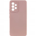 Чохол Silicone Cover Lakshmi Full Camera (AA) на Samsung Galaxy A13 4G (Рожевий / Pink Sand)