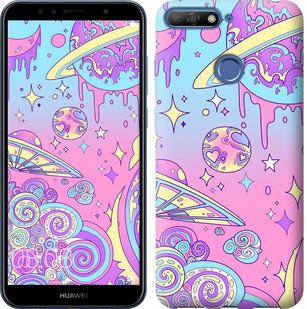 

Чохол Рожева галактика на Huawei Y6 Prime 2018 668886