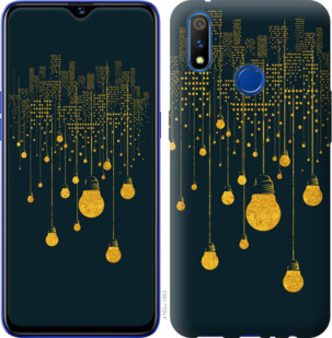 

Чехол Иллюстрация ночного города для Realme 3 Pro 920734