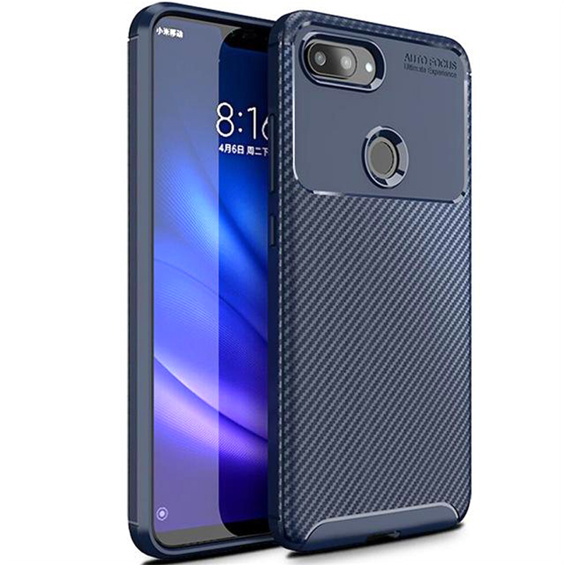

TPU чохол iPaky Kaisy Series для Xiaomi Mi 8 Youth (Mi 8X) (Синий) 691267