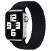 Ремешок Braided Solo Loop (AAA) для Apple Watch 38/40/41/42mm(ser.10) 155mm (Черный)