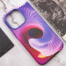 Купить Кожаный чехол Colour Splash with Magnetic Safe для Apple iPhone 13 Pro Max (6.7") (Purple / Pink) на vchehle.ua