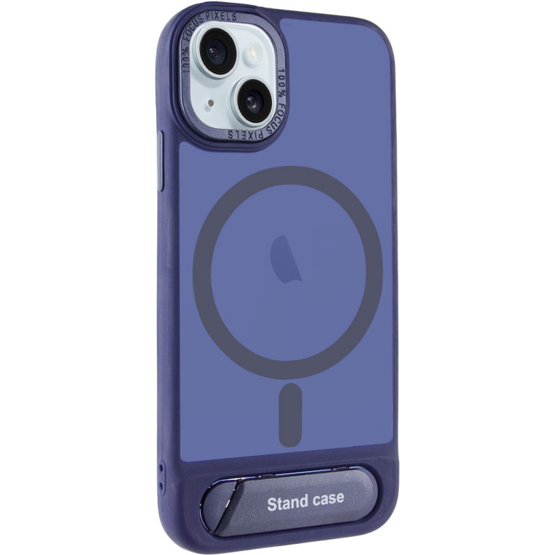 TPU+PC чохол Stand case на Apple iPhone 13 / 14 (6.1") (Blue)