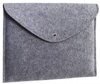 Серый войлочный чехол-конверт GMAKIN (GM61) для для MacBook Retina 13