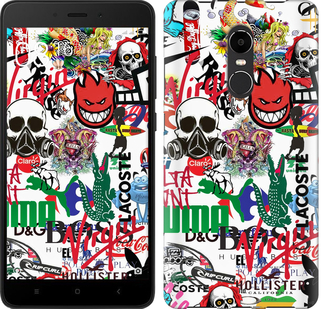 

Чехол Many different logos для Xiaomi Redmi Note 4X 638076