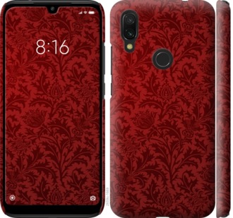 

Чехол Чехол цвета бордо для Xiaomi Redmi 7 710985