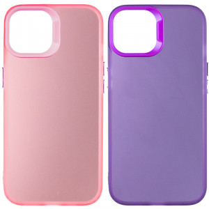 TPU+PC чехол Magic glow with protective edge для Apple iPhone 12 Pro Max (6.7")