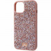 TPU чохол Bling World Rock Diamond на Apple iPhone 13 (6.1") (Рожевий)