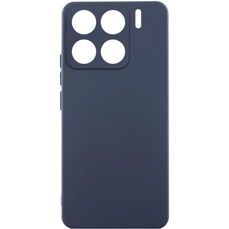 Чехол Silicone Cover Lakshmi Full Camera (AA) для Xiaomi 15 (Синий / Midnight blue)