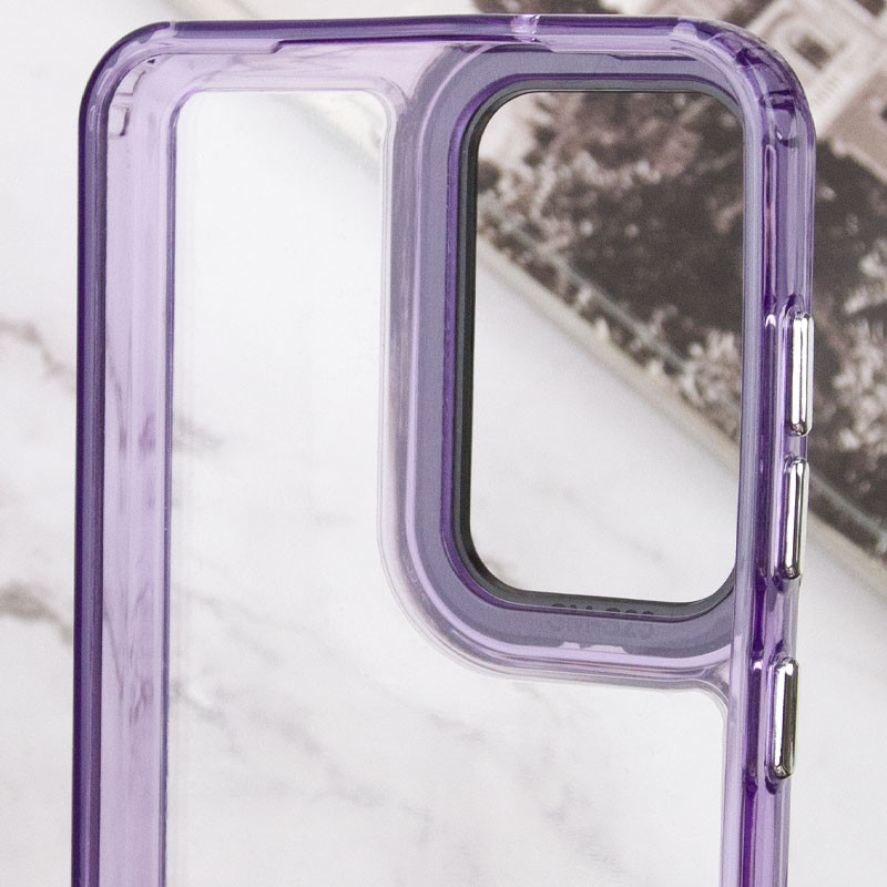 Купити Чохол TPU+PC Colorside на Samsung Galaxy S24+ (Purple) на vchehle.ua