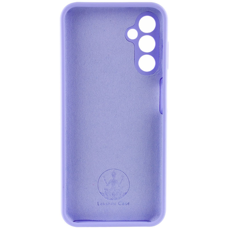 Фото Чохол Silicone Cover Lakshmi Full Camera (AAA) with Logo на Samsung Galaxy A24 4G (Бузковий / Dasheen) в маназині vchehle.ua