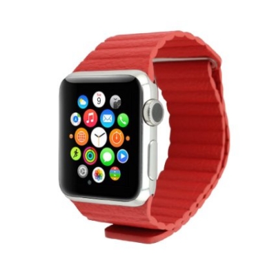 

Ремінець Leather Loop Design для Apple watch 38mm / 40mm (Червоний) 343346